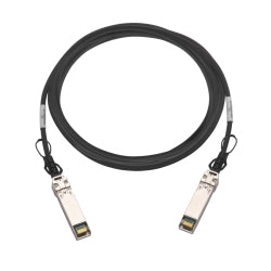 QNAP CAB-DAC30M-SFPP fiber optic cable 118.1" (3 m) SFP+ DAC Black