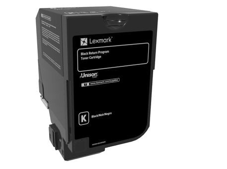 Lexmark 74C10K0 toner cartridge Original Black 1 pcs