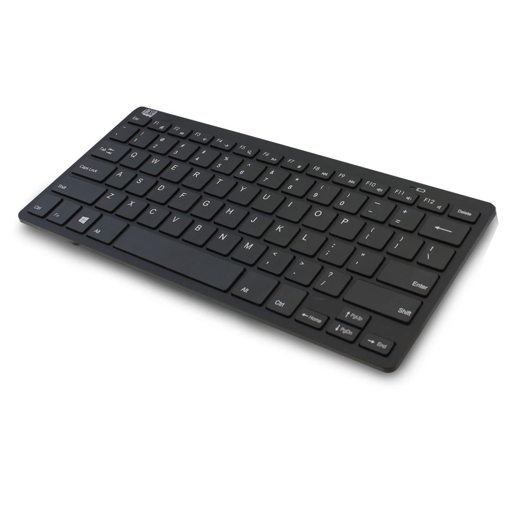 WKB-1100BB - Adesso SLIMTOUCH BLUETOOTH 3.0 WIRELESS MINI KEYBOARD, LOW PROFILE SCISSORS SWIT