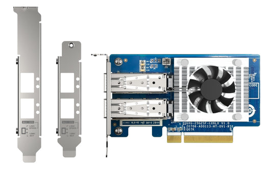 DUAL-PORT SFP28 25GBE NETWORK EXPANSION CARD; LOW-PROFILE FORM FACTOR; PCIE GEN4