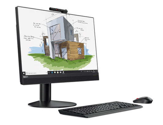 Lenovo ThinkCentre M920z Intel Core i5 23.8" 1920 x 1080 pixels Touchscreen 4 GB DDR4-SDRAM 500 GB HDD All-in-One PC Windows 10 Pro Wi-Fi 5 (802.11ac) Black