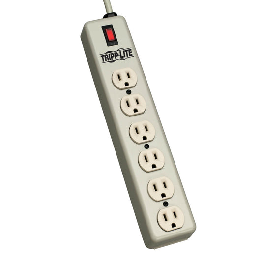 Tripp Lite 6SPDX-15 surge protector Beige 6 AC outlet(s) 120 V 180" (4.57 m)