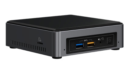 Intel NUC NUC7I3BNK PC/workstation barebone UCFF Black BGA 1356 i3-7100U 2.4 GHz