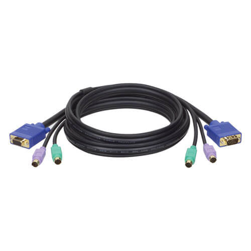 10FT PS/2 CABLE KIT FOR B007-008 KVM SWITCH 3-IN-1 KIT 10FT