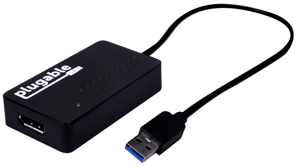 UGA-4KDP - PLUGABLE TECHNOLOGIES PLUGABLE USB 3.0 TO DP UHD VIDEO ADAPTER