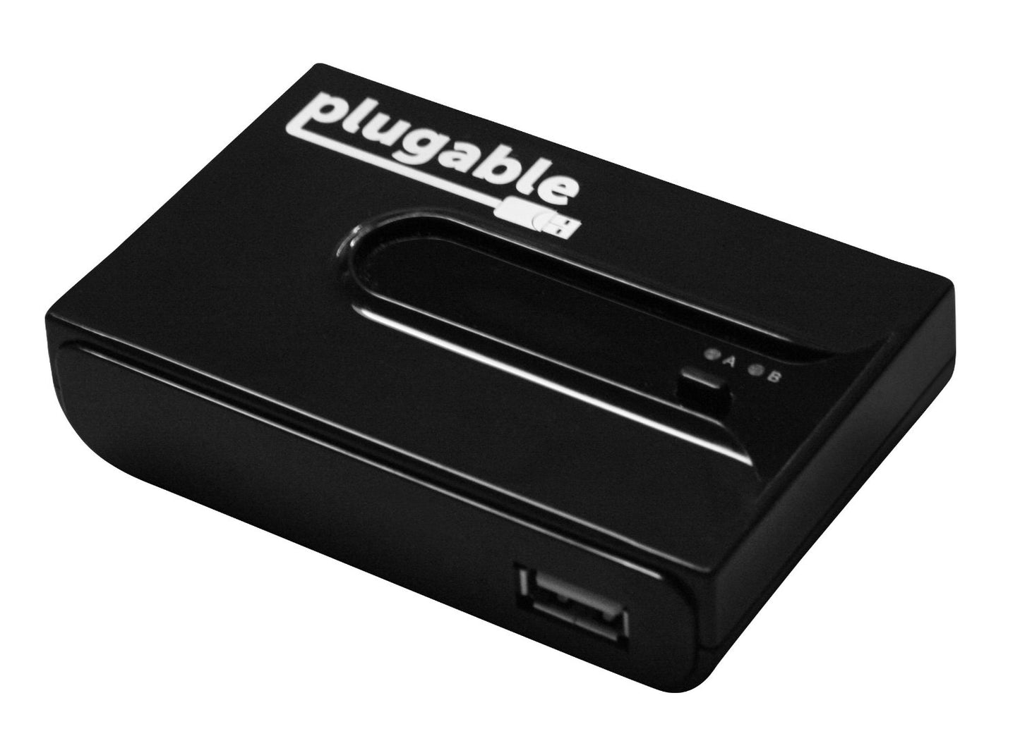 USB2-SWITCH2 - PLUGABLE TECHNOLOGIES PLUGABLE USB 2.0 SWITCH FOR ONE-BUTTON USB DEVICE PORT SHARING BETWEEN TWO COMPU