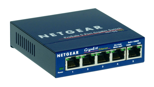 GS105NA - Netgear PROSAFE 5 PORT GIGABIT DESKTOP SWITCH