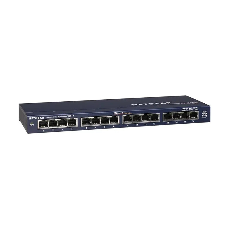 GS116NA - Netgear GS116 PROSAFE 16 PORT GIGABIT DESKTOP SWITCH