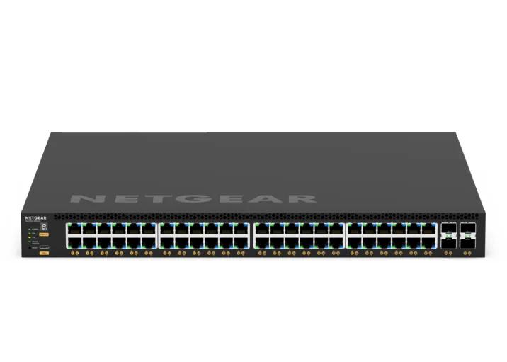M4350-48G4XF - Netgear 48-Port Gigabit PoE++ 4-Port 10G SFP+ Layer 3 Managed Switch