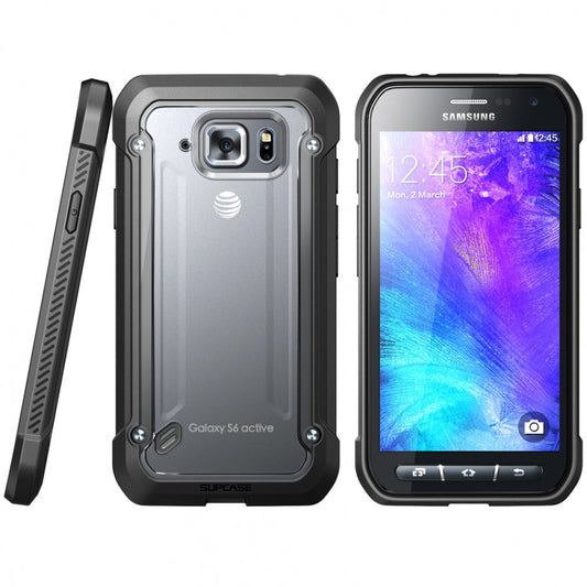 S-S6ACT-UB-BKBK - i-Blason GALAXY S6 ACTIVE UB CASE - SOLID BLACK