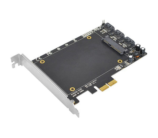 SC-SA0T11-S1 - Siig SATA 6GB/S 3I+1 SSD HYBRID PCIE, PCI EXPRESS (PCIE) SATA 6GBPS ADAPTER WITH SSD