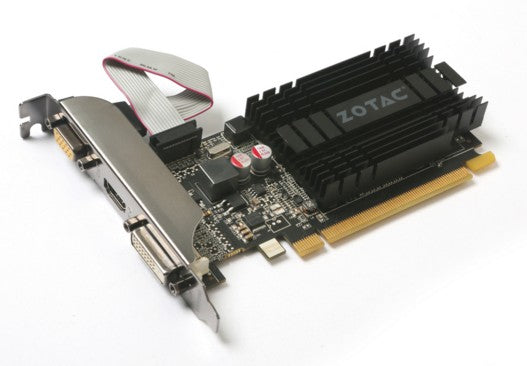 ZT-71302-20L - Zotac GT 710 ZONE EDITION 2GB DDR3, 64BIT, 954 / 1600, HDCP, DVI, HDMI, VGA, LIT