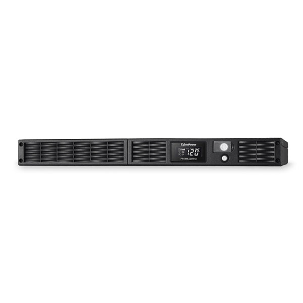 CyberPower PR1000LCDRT1U uninterruptible power supply (UPS) Line-Interactive 1 kVA 800 W 7 AC outlet(s)