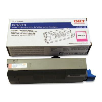 OKI MAGENTA TONER FOR C711DN, C711DTN, C711N - 11.5K TONER - ISO