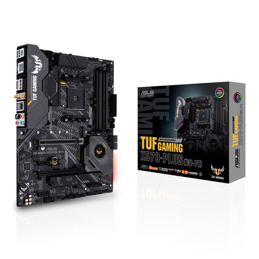 AM4 TUF GAMING X570-PLUS (WI-FI) ATX MOTHERBOARD WITH PCIE 4.0, DUAL M.2, 1