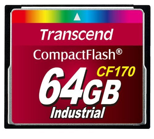 TS64GCF170 - Transcend 64GB CF170 CF CARD INDUSTRIAL