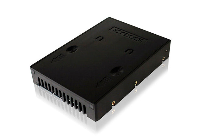 MB882SP-1S-1B - Icy Dock CONVERTER 2.5-INCH SATA HDD/SSD 6GB/S 195.3G BLACK COMPUTERKAST ONDERDELEN