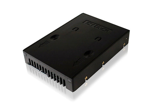 MB882SP-1S-1B - Icy Dock CONVERTER 2.5-INCH SATA HDD/SSD 6GB/S 195.3G BLACK COMPUTERKAST ONDERDELEN