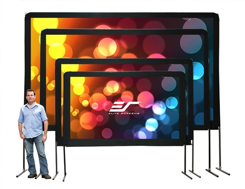 OMS150H2-DUAL - Elite Screens YARDMASTER150 16:9,73.6X130.7,FRONT&REAR OUTDOORTHEATERSCREEN