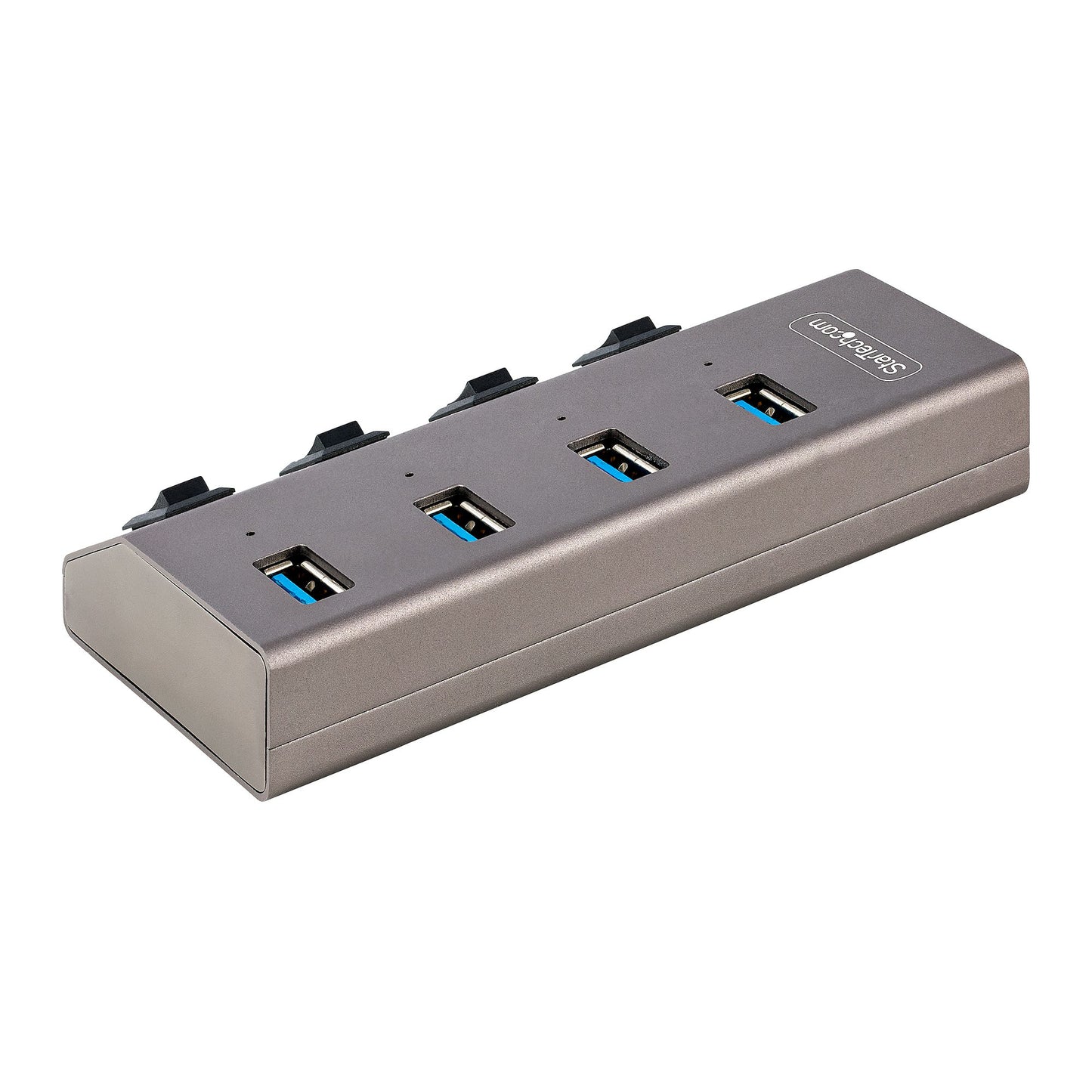 StarTech.com 5G4AIBS-USB-HUB-NA interface hub USB 3.2 Gen 1 (3.1 Gen 1) Type-B 5000 Mbit/s Gray