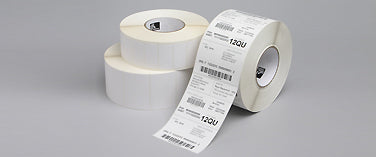 LABEL, POLYESTER, 2X1IN (50.8X25.4MM); TT, Z-ULTIMATE 4000T HIGH TACK WHITE, HIG