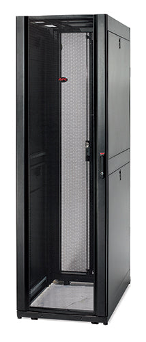 NETSHELTER SX 48U 600MM WIDE X 1070MM DEEP ENCLOSURE WITH SIDES BLACK -2000 LBS.