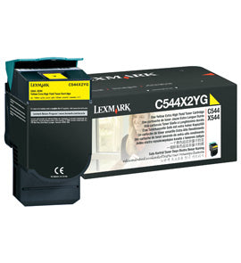 C544/X544 EXTRA HIGH YIELD YELLOW TONER CARTRIDGE