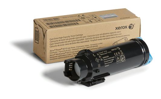 106R03690 - Xerox : GENUINE XEROX CYAN EXTRA HIGH CAPACITY TONER CARTRIDGE, WORKCENTRE 6515,