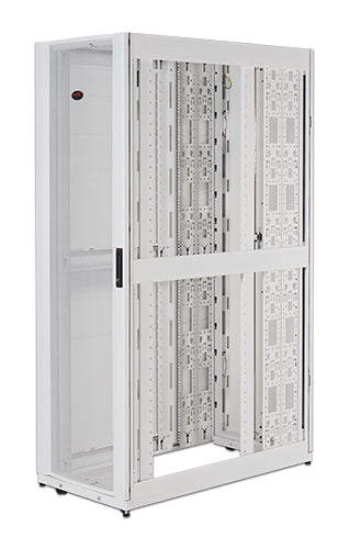 NETSHELTER SX 48U 600MM WIDE X 1200MM DEEP ENCLOSURE WITH SIDES WHITE