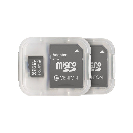 S1-MSDHC4-4G2PK - Centon CENTON 4GB MICRO SDHC CLASS 4 2PK