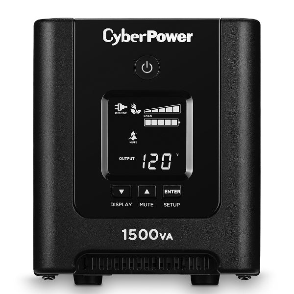 CyberPower OR1500PFCLCD uninterruptible power supply (UPS) Line-Interactive 1.5 kVA 1050 W 8 AC outlet(s)