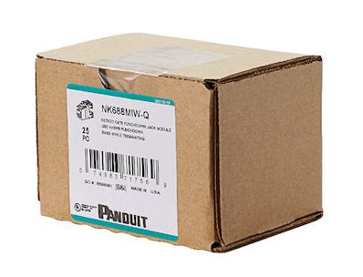 Panduit NK688MWH-Q keystone module