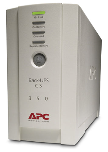 BACK-UPS CS 350 - UPS - EXTERNAL - STANDBY - AC 120 V - 210 WATTS / 350 VA - INT