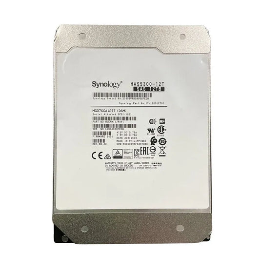 HAS5300-12T - Synology SYNOLOGY 3.5 SAS HDD HAS5300 12TB