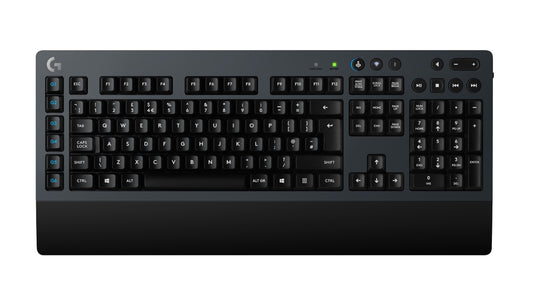 Logitech G G613 Wireless Mechanical , G613 Wireless keyboard RF Wireless + Bluetooth QWERTY UK English Black