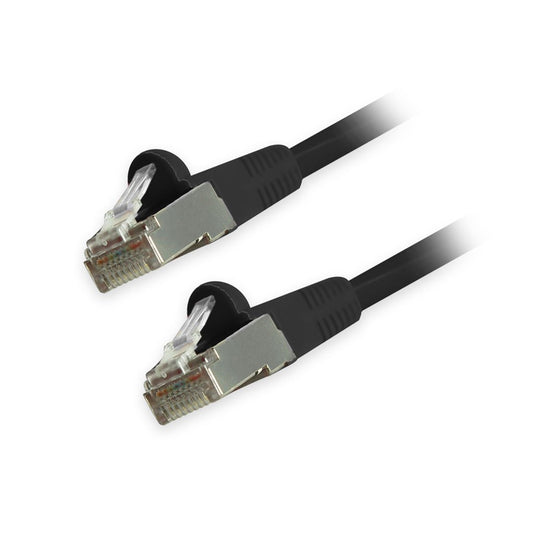 CAT6STP-15BLK - Comprehensive 15FT CAT6 BLK SNAGLESS SHIELDED