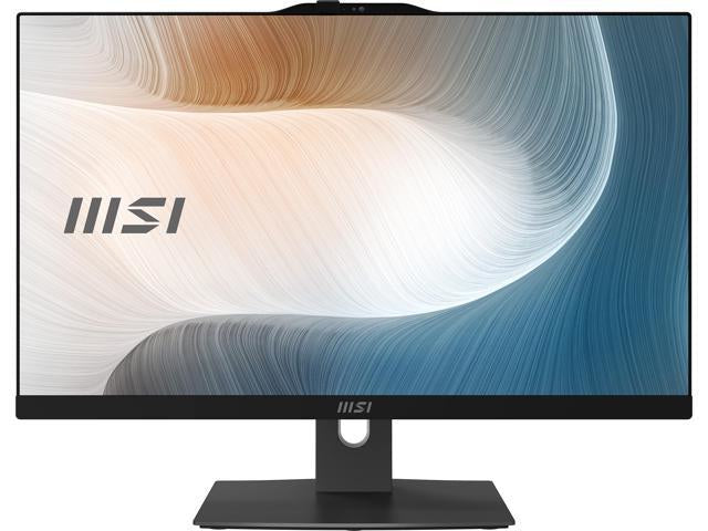 MSI Modern AM272P 12M-027US IntelÂ® Coreâ„¢ i7 27" 1920 x 1080 pixels 16 GB DDR4-SDRAM 512 GB SSD All-in-One PC Windows 11 Home Black