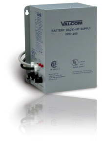 VPB-260 - Valcom BATTERY BACKUP POWER