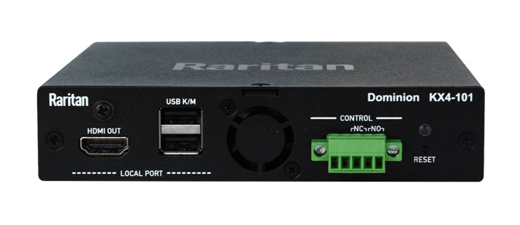 SINGLE PORT, ULTRA HD, 4K, HIGH-PERFORMANCE KVM-OVER-IP SWITCH, HDMI/USB PASS-TH