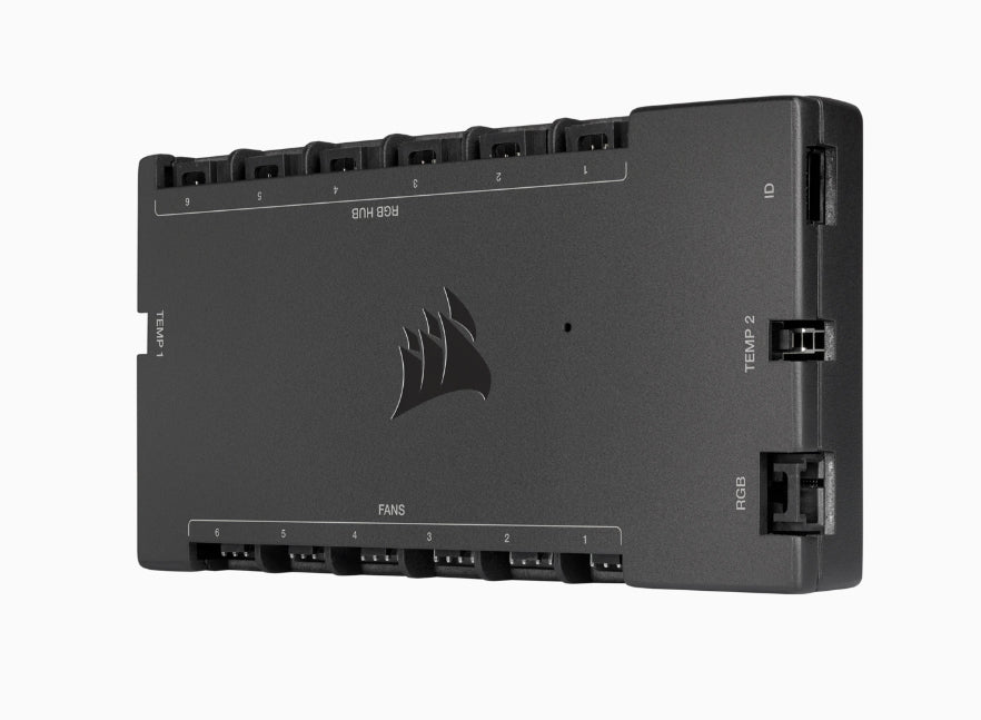 Corsair iCUE Commander Core XT fan speed controller 6 channels Black