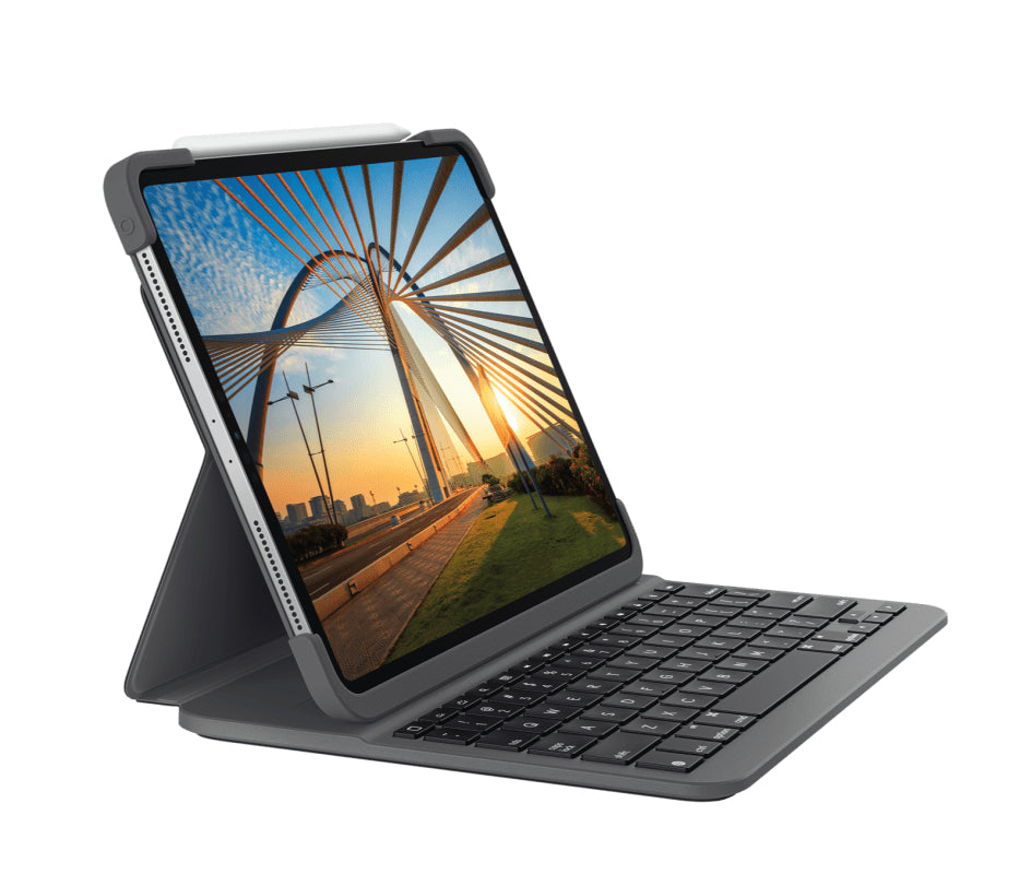 SLIM FOLIO PRO FOR IPAD PRO 12.9-INCH, GRAPHITE, 3RD AND 4TH GENERATION