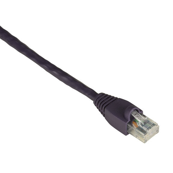 CAT6 550-MHZ SNAGLESS STRANDED ETHERNET PATCH CABLE-UNSHIELDED(UTP), CM PVC (RJ4