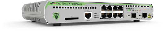 L2+ MANAGED, 8 X 10/100/1000MBPS, 2 X SFP UPLINK, 1 FIXED AC POWER SUPPLY US POW