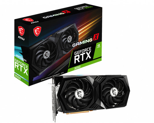 MSI GEFORCE RTX 3050 GAMING X 8G NVIDIA 8 GB GDDR6