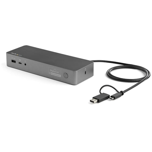 StarTech.com DK30C2DPEP notebook dock/port replicator Wired USB 3.2 Gen 1 (3.1 Gen 1) Type-C Black, Gray