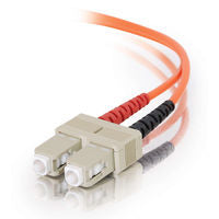 C2G 9m SC/SC LSZH Duplex 62.5/125 Multimode fiber optic cable 354.3" (9 m) Orange