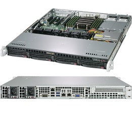 Supermicro A+ Server 1013S-MTR Socket SP3 Rack (1U) Black, Gray