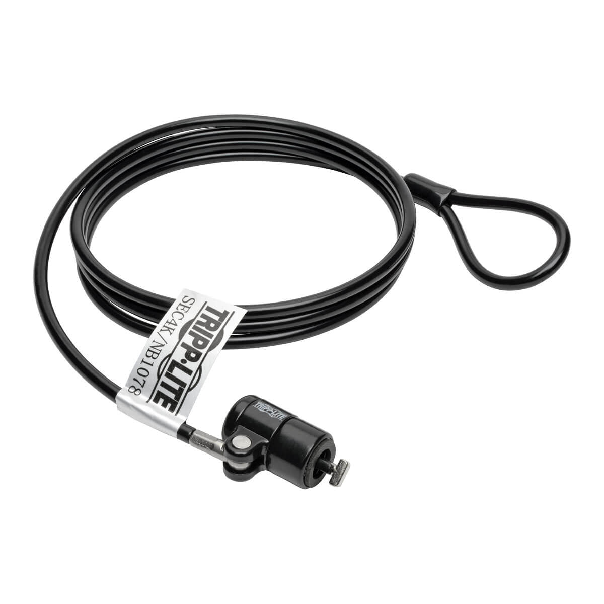 SEC4K - Tripp Lite LAPTOP SECURITY LOCK KEYED THEFT DETERRENT CABLE 4FT 4FT