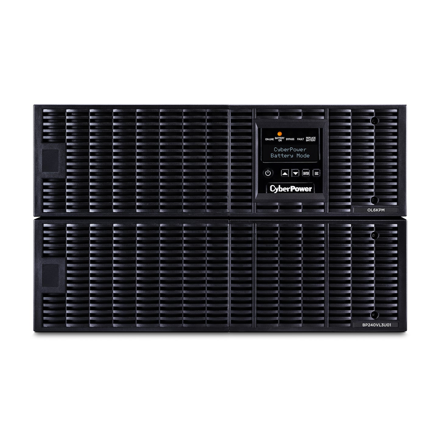CyberPower OL6KRT uninterruptible power supply (UPS) Double-conversion (Online) 6 kVA 5400 W 4 AC outlet(s)