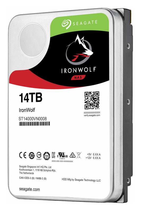 Seagate IronWolf 3.5" 14000 GB Serial ATA III